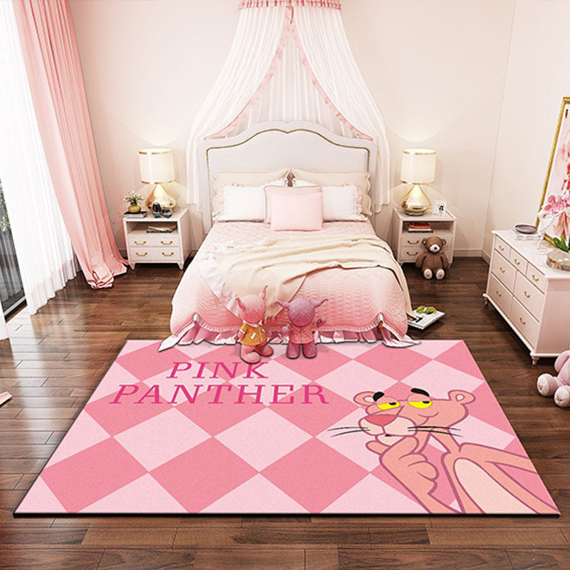 Rynx | Western garden printed rug Multicolor Polyester rug with non-slip backing Stain-resistant indoor rug for bedroom