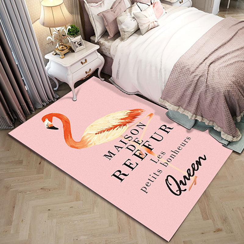 Rynx | Western garden printed rug Multicolor Polyester rug with non-slip backing Stain-resistant indoor rug for bedroom