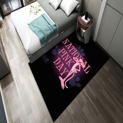Rynx | Western garden printed rug Multicolor Polyester rug with non-slip backing Stain-resistant indoor rug for bedroom