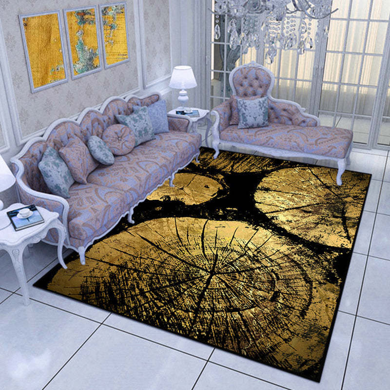 Rynx | Comfort Bedroom Rug Multi Color Plant Pattern Area Carpet Polypropylene Easy Care Machine Washable Rug