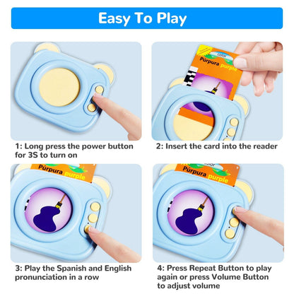 Rynx | 224 Synonyms Spanish and English Bilingual Talking Flashcards