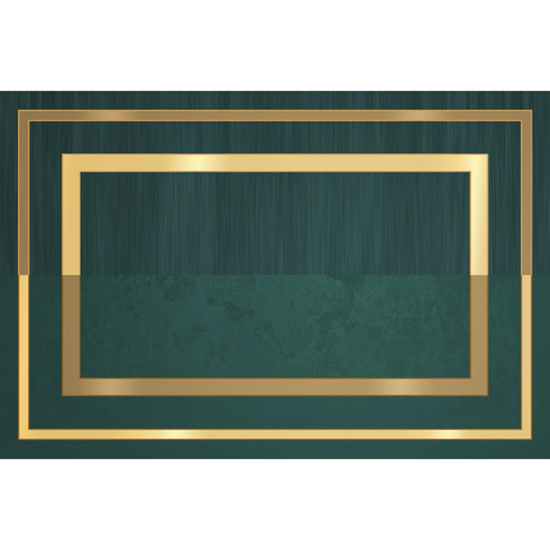 Rynx | Luxury Living Room Rug Multicolor Geometric Pattern Rug Polyester Non-Slip Machine Washable Rug
