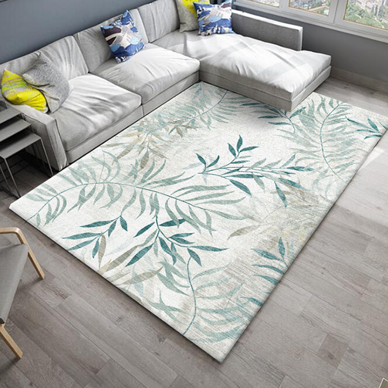 Rynx | Japanese Painting Printed Rug Multi Color Synthetics Rug Non-Slip Backing Pet-Friendly Rug for Drawing Room
