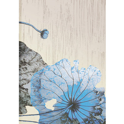 Rynx | Oriental Home Rug Multi Colored Ink Painting Flower Rug Polyester Washable Non-Slip Pet-Friendly Rug