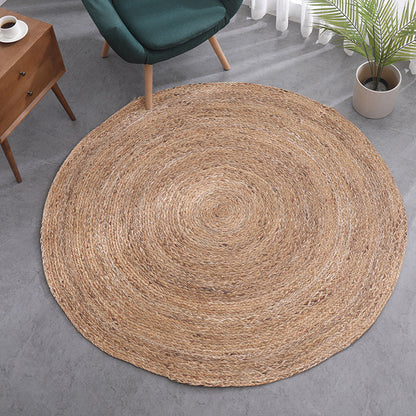 Rynx | Rustic Solid Color Rug Multi Color Sisal Weaving Carpet Pet Friendly Easy Care Rug for Drawing Room