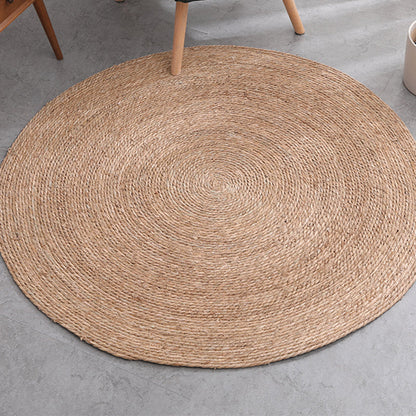 Rynx | Rustic Solid Color Rug Multi Color Sisal Weaving Carpet Pet Friendly Easy Care Rug for Drawing Room