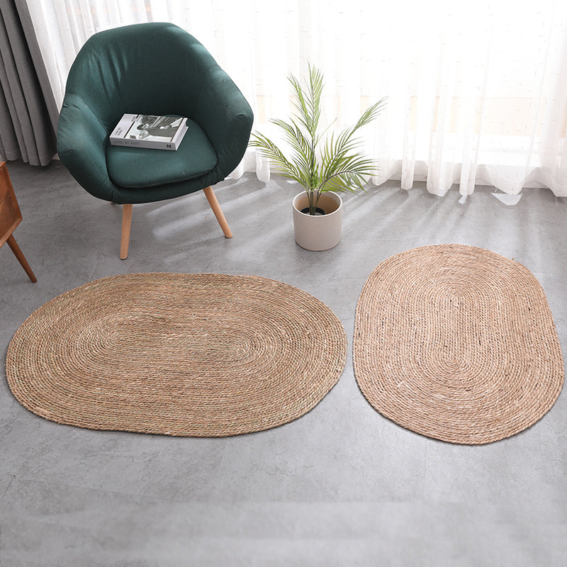 Rynx | Rustic Solid Color Rug Multi Color Sisal Weaving Carpet Pet Friendly Easy Care Rug for Drawing Room