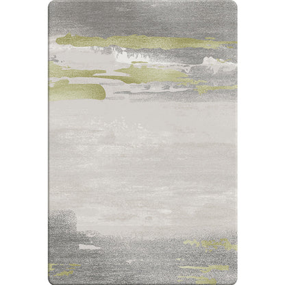 Rynx | Simple Industrial Style Rug Multi Color Abstract Rug Pet Friendly Machine Washable Non-Slip Backing Rug for Great Room