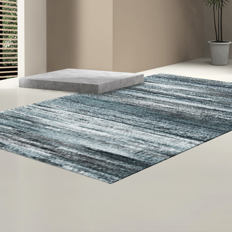 Rynx | Simple Industrial Style Rug Multi Color Abstract Rug Pet Friendly Machine Washable Non-Slip Backing Rug for Great Room