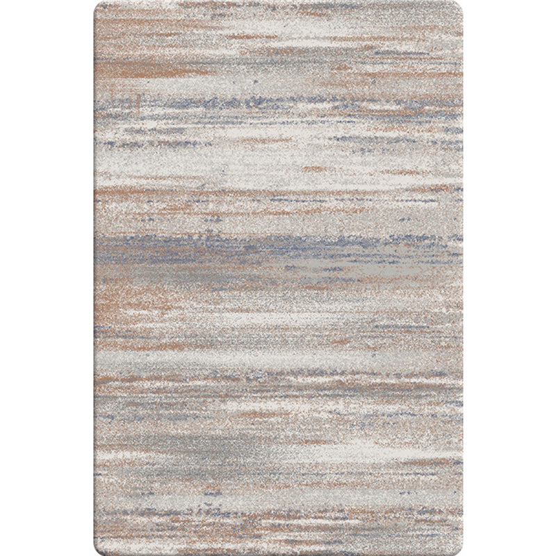 Rynx | Simple Industrial Style Rug Multi Color Abstract Rug Pet Friendly Machine Washable Non-Slip Backing Rug for Great Room