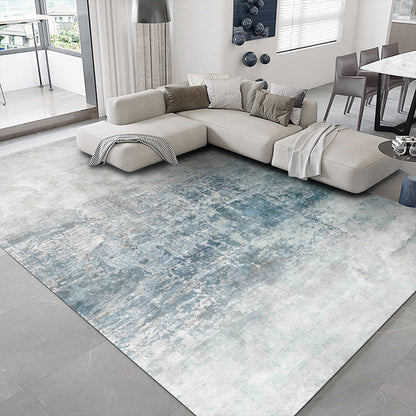 Rynx | Shabby Chic Steampunk Rug Multi-Color Rustic Surface Rug Pet Friendly Non-Slip Backing Stain Resistant Rug for Drawing Room