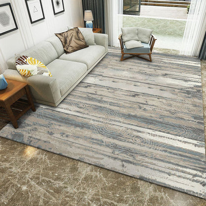 Rynx | Fashion Modernism Rug Multi Colored Geometric Rug Stain Resistant Machine Wash Anti-Slip Backing Rug for Family Room