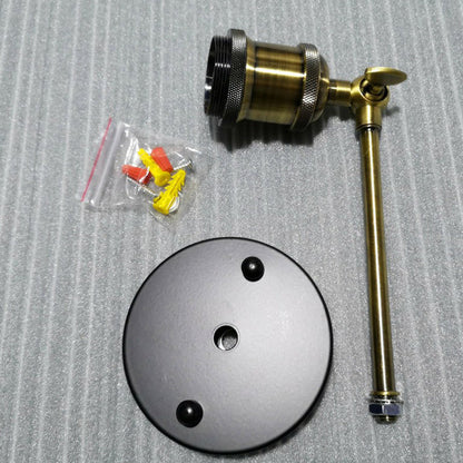 Rynx | Exposed Bulb Design Metal Wall Lamp Factory 1 Head Dining Room Wall Light with Swivel Joint