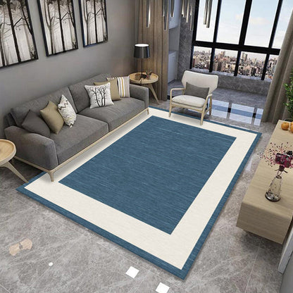Rynx | Formal Living Room Rug Multi Color Geometric Patterned Carpet Synthetics Anti-Slip Backing Washable Rug