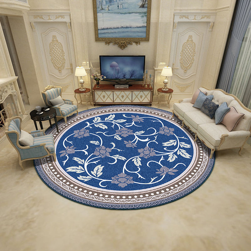 Rynx | Multicolored Antique Carpet Synthetic Geometric Carpet Non-Slip Back Pet-Friendly Indoor Carpet for Hall