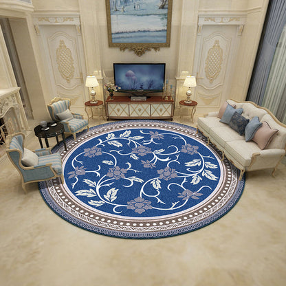 Rynx | Multicolored Antique Carpet Synthetic Geometric Carpet Non-Slip Back Pet-Friendly Indoor Carpet for Hall