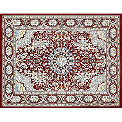 Rynx | Olden Parlor Rug Multicolored Geometrically Printed Indoor Rug Easy Care Pet Friendly
