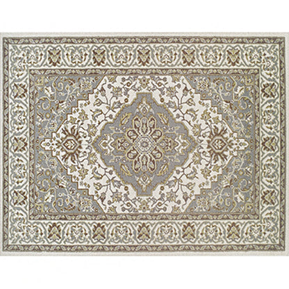 Rynx | Olden Parlor Rug Multicolored Geometrically Printed Indoor Rug Easy Care Pet Friendly