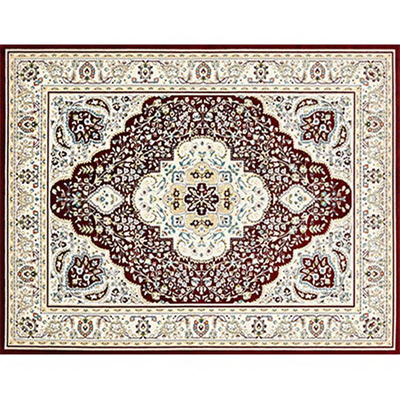 Rynx | Olden Parlor Rug Multicolored Geometrically Printed Indoor Rug Easy Care Pet Friendly