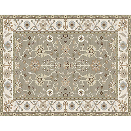 Rynx | Olden Parlor Rug Multicolored Geometrically Printed Indoor Rug Easy Care Pet Friendly