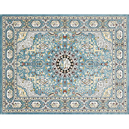 Rynx | Olden Parlor Rug Multicolored Geometrically Printed Indoor Rug Easy Care Pet Friendly