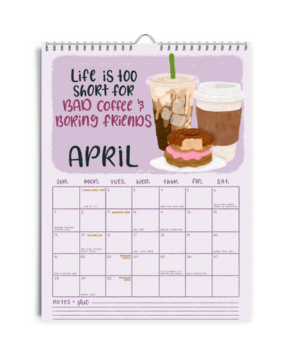 Rynx | CALENDAR FOR 2025 – DAMN IT AGAIN