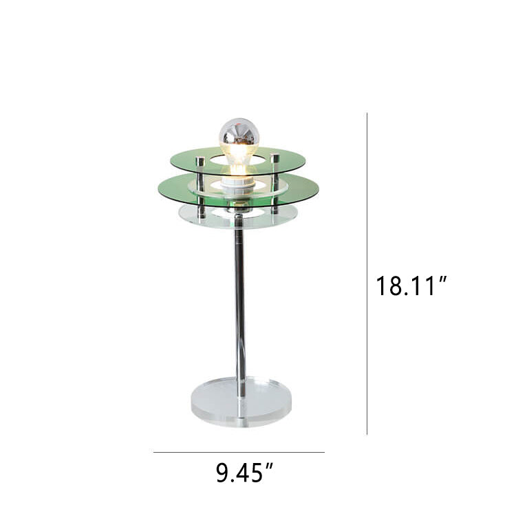 Rynx | AstroVibe Modern Acrylic Table Lamp | Space-Saucer Design | Unique | Mood Light | Home Decor