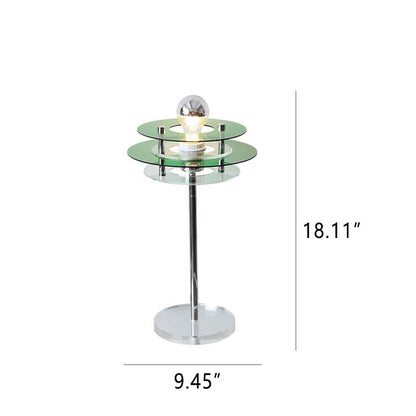 Rynx | AstroVibe Modern Acrylic Table Lamp | Space-Saucer Design | Unique | Mood Light | Home Decor