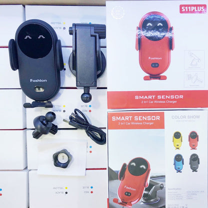 Rynx | Smart Wireless Auto-Sensing Car Phone Mount Charger