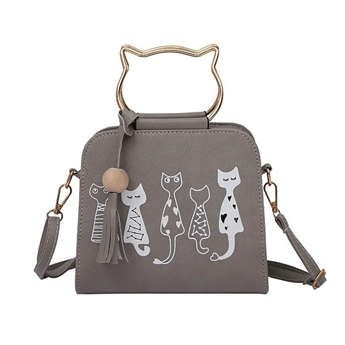 RYNX |-sonality Cat Handbag Grey
