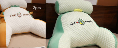 Rynx | Soft fluffy triangular reading pillow
