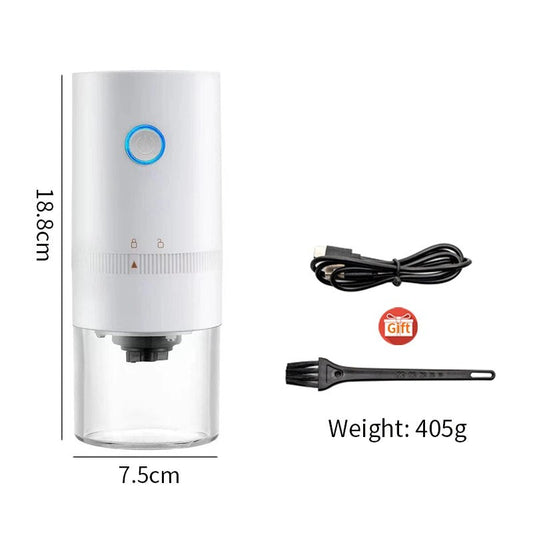 Rynx | Portable Electric Coffee Grinder with USB Type-C Charging & Ceramic Grinder