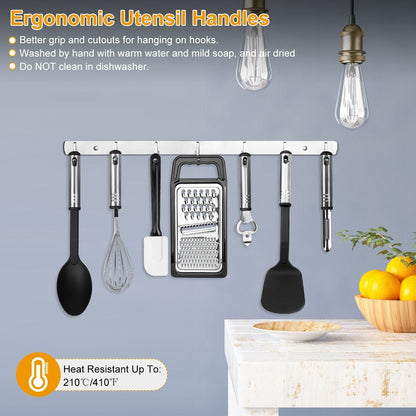 Rynx | 23-piece set: Kitchen Utensil Set Stainless Steel Nylon