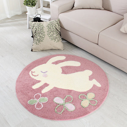 Rynx | Soothing Bedroom Carpet Multicolored Cartoon Printed Rug Polypropylene Easy Care Machine Washable Indoor Rug