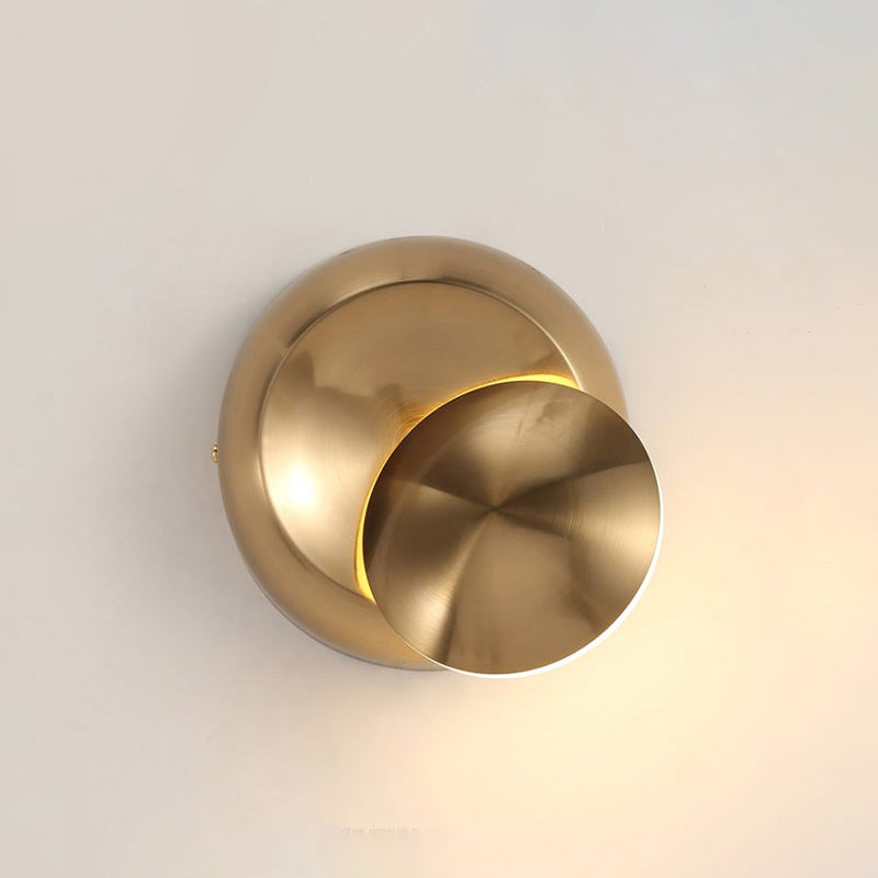 Rynx | Movable Moon-shaped Wall Lamp Nordic Metal Nightstand LED Wall-mounted Light