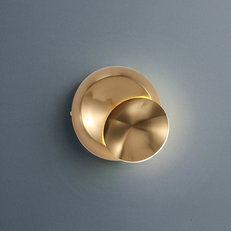 Rynx | Movable Moon-shaped Wall Lamp Nordic Metal Nightstand LED Wall-mounted Light