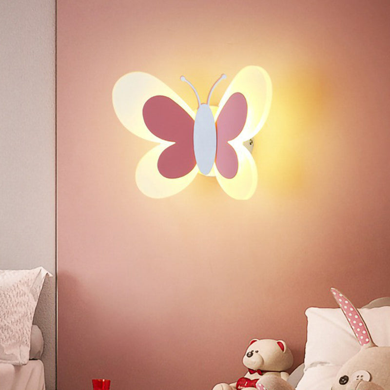 Rynx | Decorative Butterfly Wall Lamp Acrylic Children's Room LED Wall Mounted Lamp