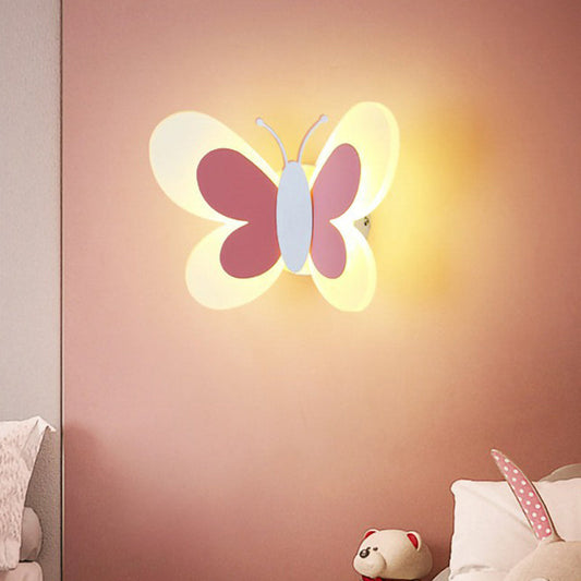 Rynx | Decorative Butterfly Wall Lamp Acrylic Children's Room LED Wall Mounted Lamp