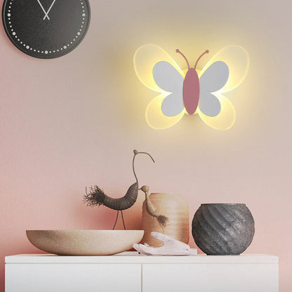 Rynx | Decorative Butterfly Wall Lamp Acrylic Children's Room LED Wall Mounted Lamp