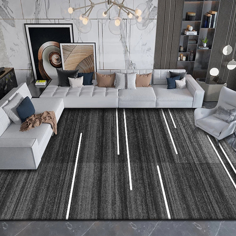 Rynx | Formal Living Room Rug Multicolor One Stage Color Indoor Rug Synthetic Non-Slip Back Pet Friendly Area Rug