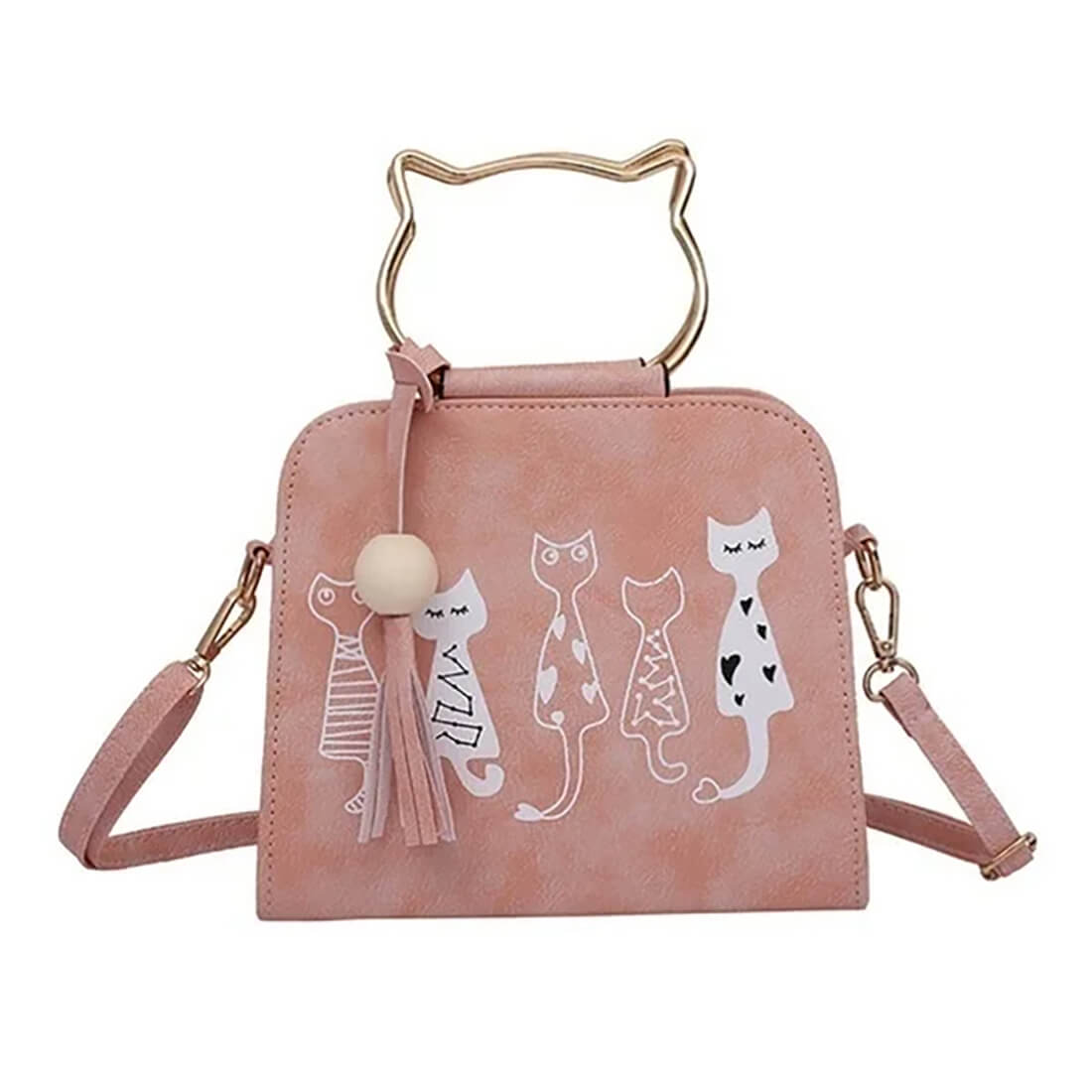 RYNX |-sonality Cat Handbag Pink
