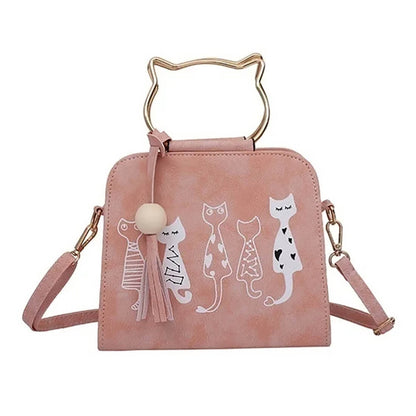 RYNX |-sonality Cat Handbag Pink