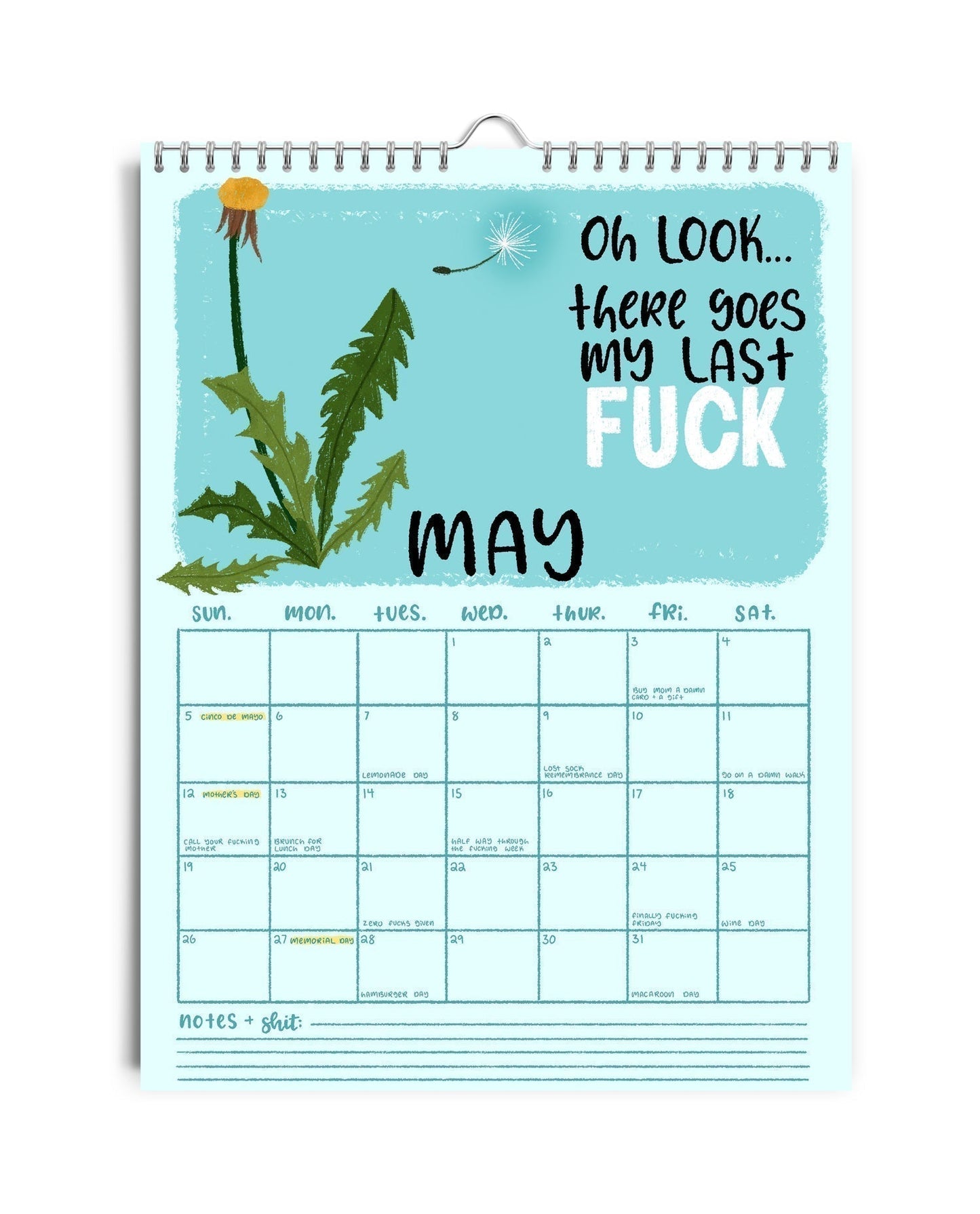Rynx | CALENDAR FOR 2025 – DAMN IT AGAIN