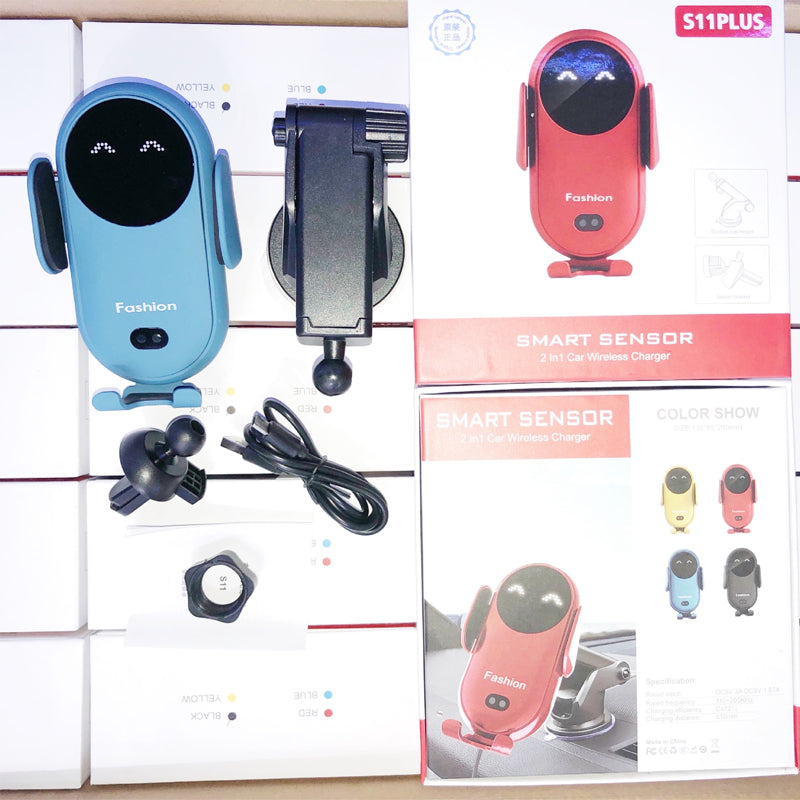 Rynx | Smart Wireless Auto-Sensing Car Phone Mount Charger