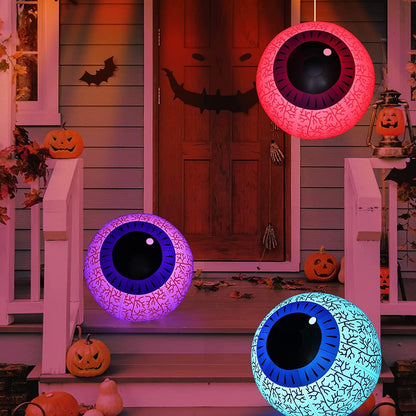 Rynx | 24-inch Halloween inflatable ghost eye decor