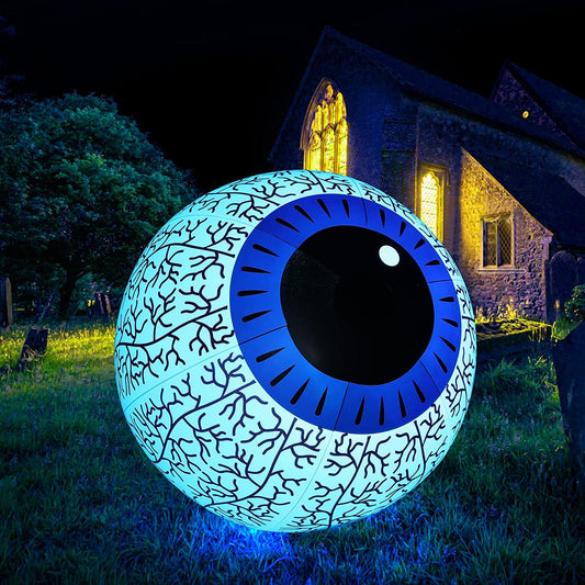 Rynx | 24-inch Halloween inflatable ghost eye decor