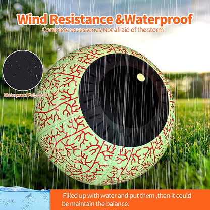 Rynx | 24-inch Halloween inflatable ghost eye decor