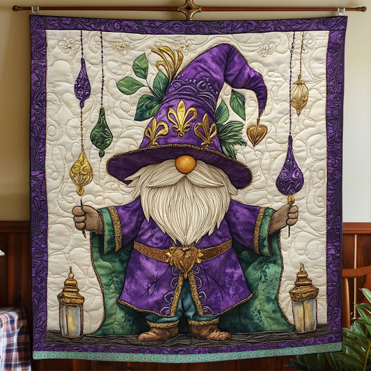 Rynx | Gnome Mardi Gras Quilt