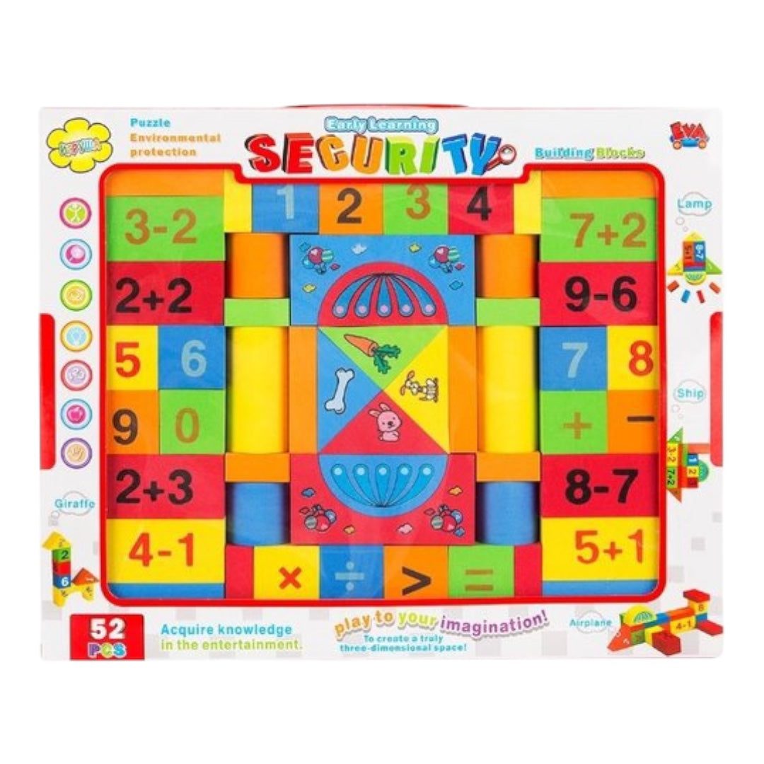 Rynx | Children Building Blocks Set 52 Pieces