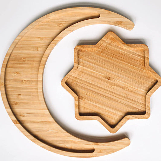 Rynx | Wooden Tray Creative Xingyue Dried Fruit Snack Plate